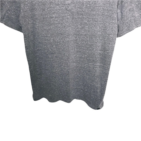 Threads 4 Thought Gray Round Neck Henley Short Sleeve Tee T Shirt - Picture 4 of 9